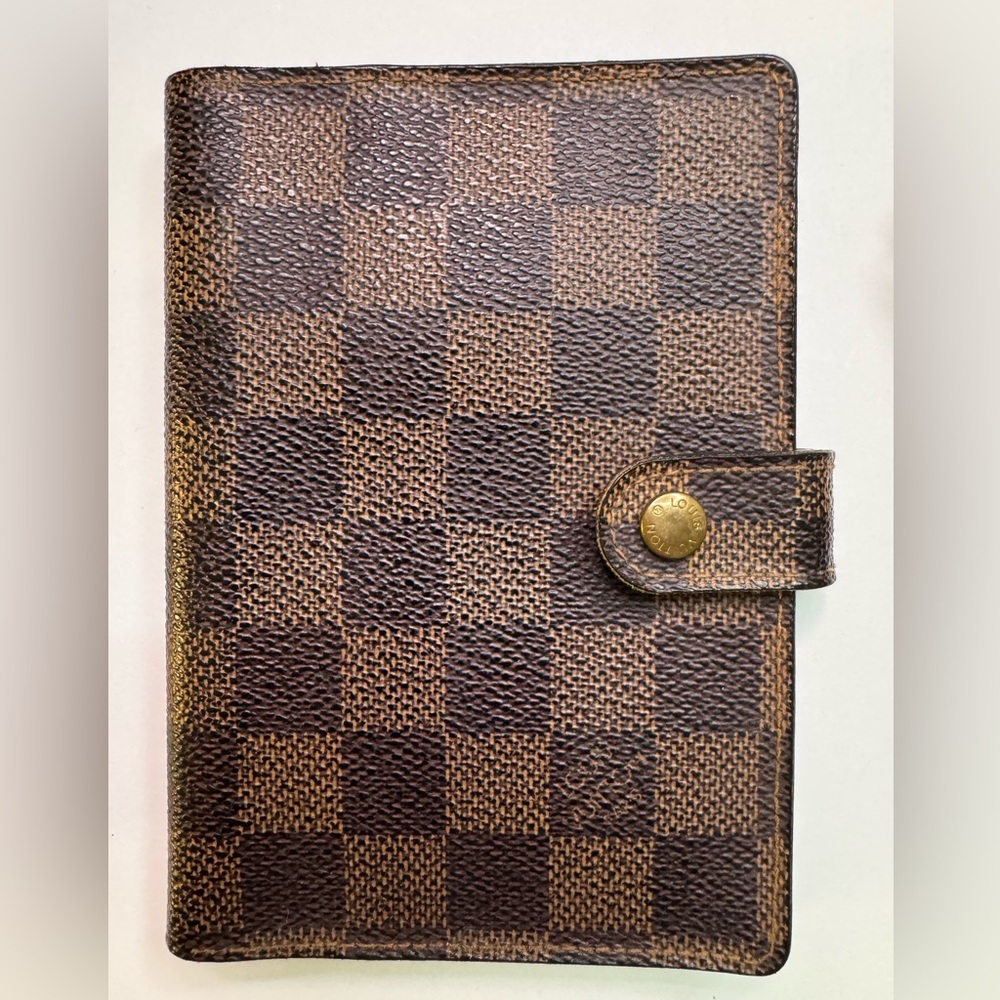 Louis Vuitton agenda cover - Damier Ebene - Picture 1 of 13